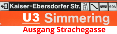 Ausgang Strachegasse